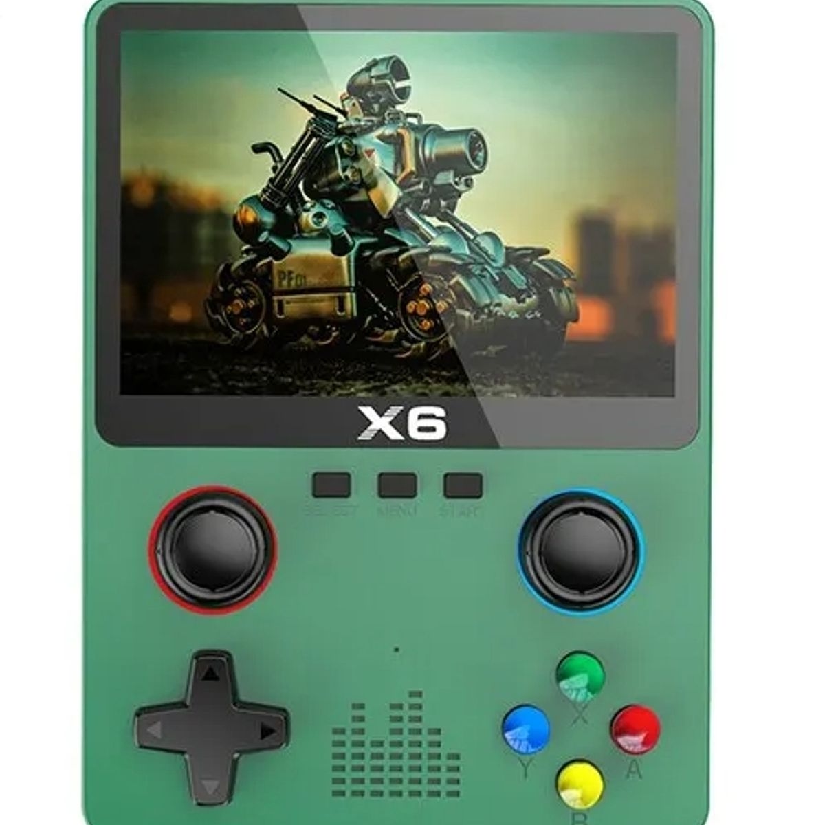GENERICO - Mini consola de juegos X6 pantalla IPS de 3,5 pulgadas 11 simuladores