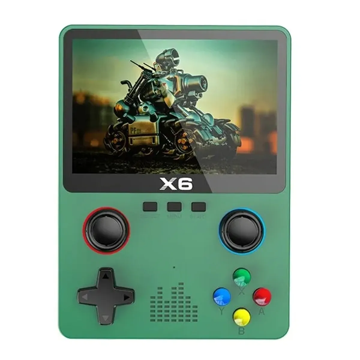 GENERICO - Mini consola de juegos X6 pantalla IPS de 3,5 pulgadas 11 simuladores