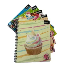 OMAS - Pack 5 Cuadernos Dulces Matemática 7MM 100 hojas