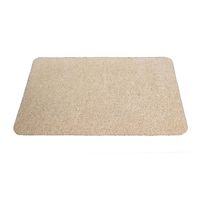 Alfombra de Baño Antideslizante Superabsorbente de Secado Rápido Para Ducha Beige