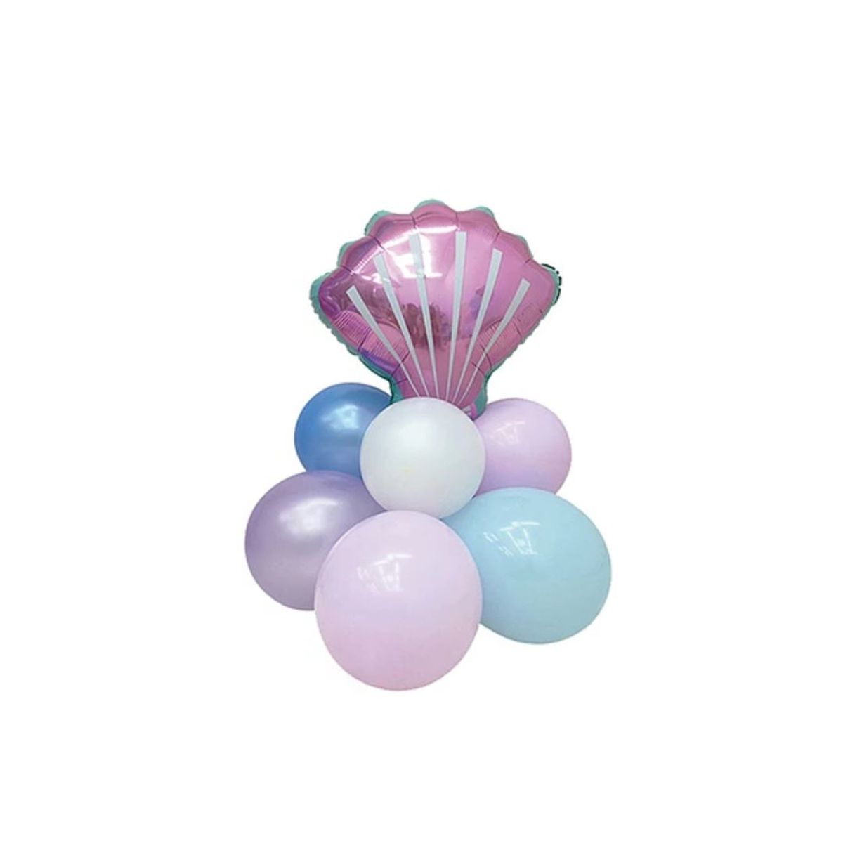 GENERICO - Set De Globos Ostra 9Pcs