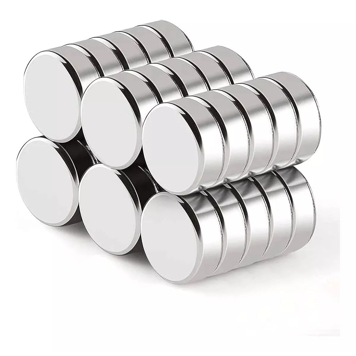 KUANGYE - 20 Imanes De Neodimio Magnéticos Superfuertes De 12 X 4 Mm