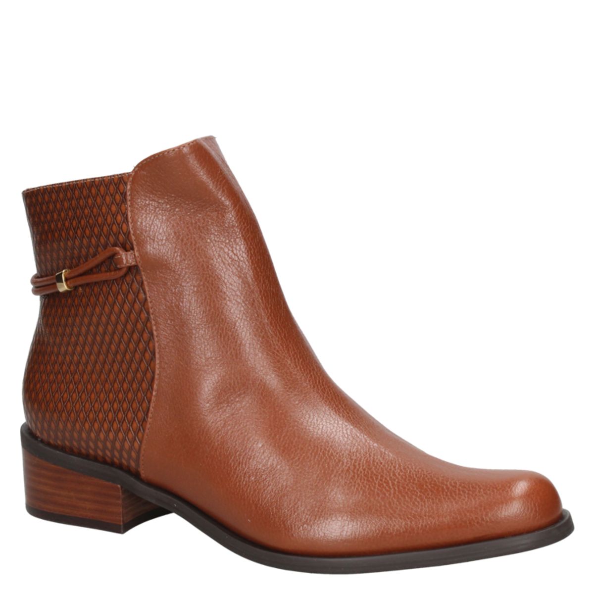 MINGO - Botín Casual Mujer Marrón Mingo