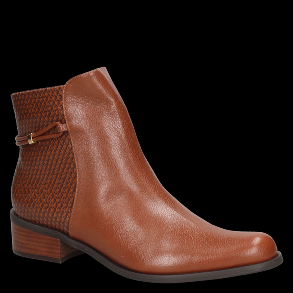 MINGO - Botín Casual Mujer Marrón Mingo