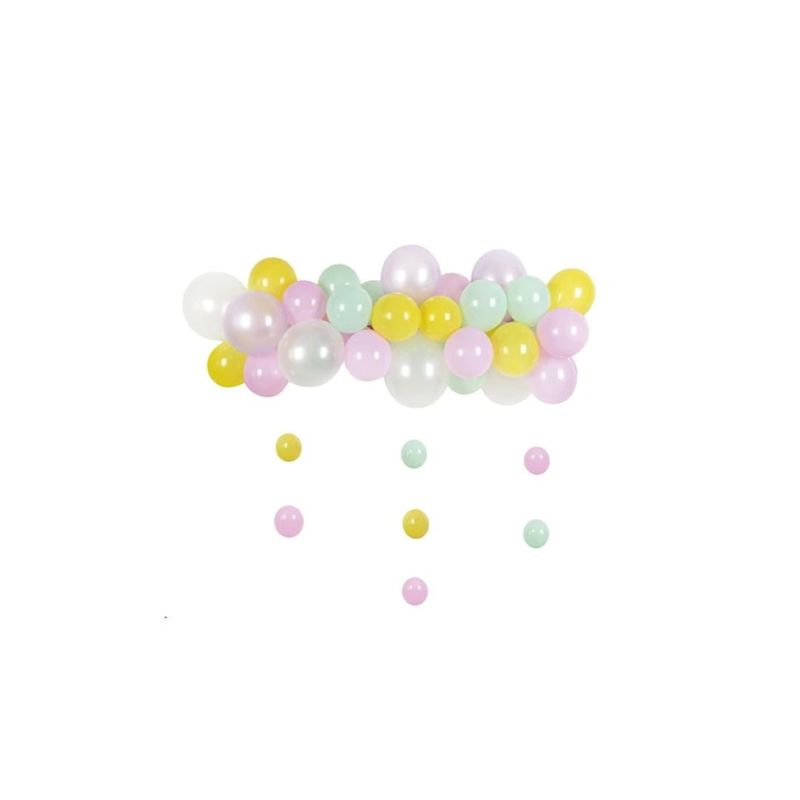 GENERICO - Set De Globos De Colores 36Pcs