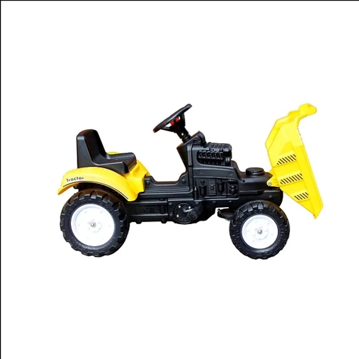 KIDSCOOL - Tractor Con Pala Amarilla