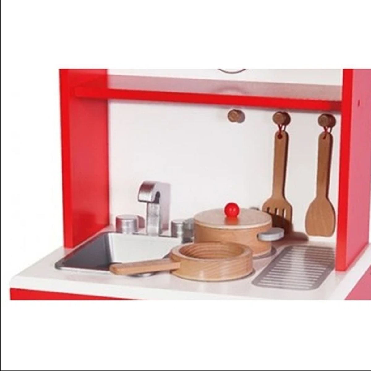 KIDSCOOL - COCINA DE MADERA RED CLASSIC KIDSCOOL
