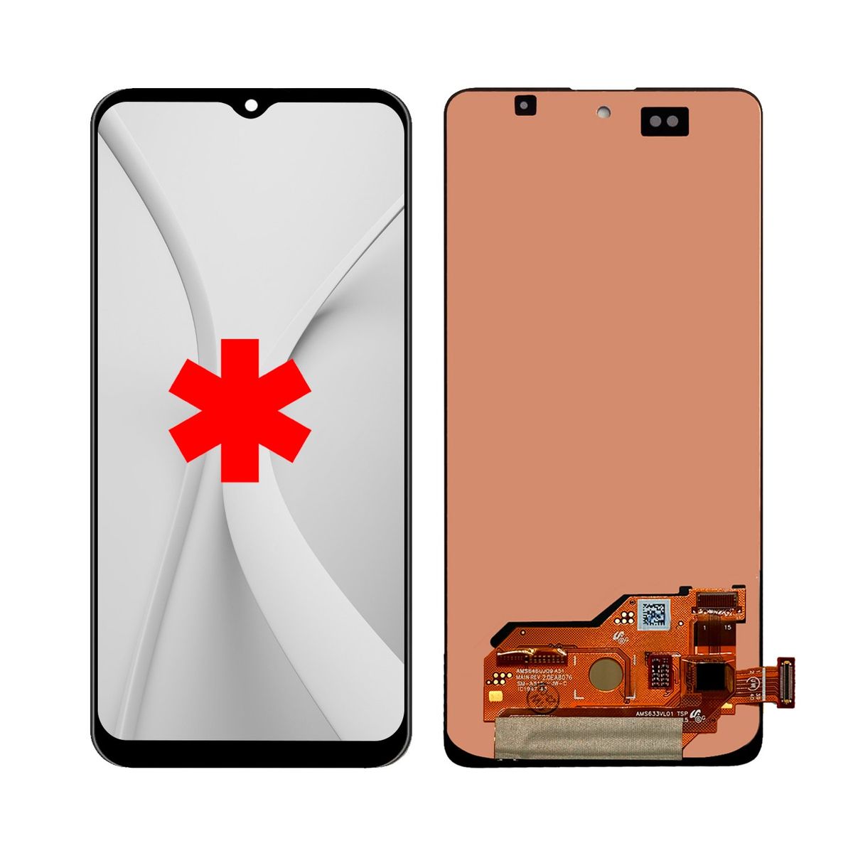 GENERICO - Pantalla para Samsung Galaxy A51S Calidad Oled Premium
