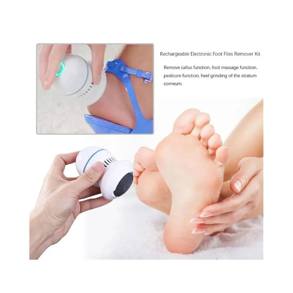 GENERICO - Maquina Removedor De Callos Y Durezas Pulidor D Pies Y Manos