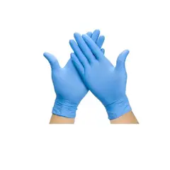 CLEANCARRIER - Guantes De Nitrilo Azul Clean Carrier 100un Talla L