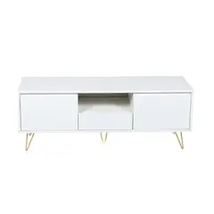 KLIK - Rack de TV o Buffet con Cajones Simply White