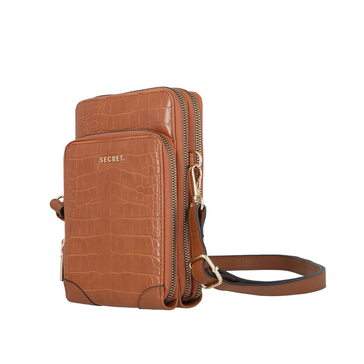 SECRET - Portacelular Secret Noruega FW24 Café XL