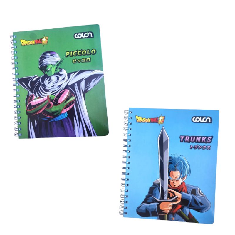 COLON - Cuaderno Universitario Dragon Ball Z 100h 7mm Tapa dura