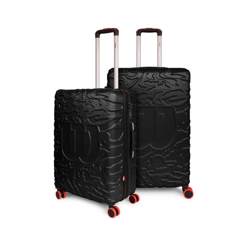 WILSON - Pack 2 maletas M+L mediana y grande negra Vermont WILSON