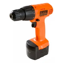 BLACK+DECKER - Taladro Atornillador 12v + 50 Acc Color Naranja