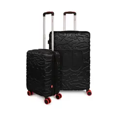 WILSON - Pack 2 maletas S+L cabina y grande negra Vermont