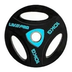 LIVE PRO - Disco Olímpico Asa 10kg Nuevo Original