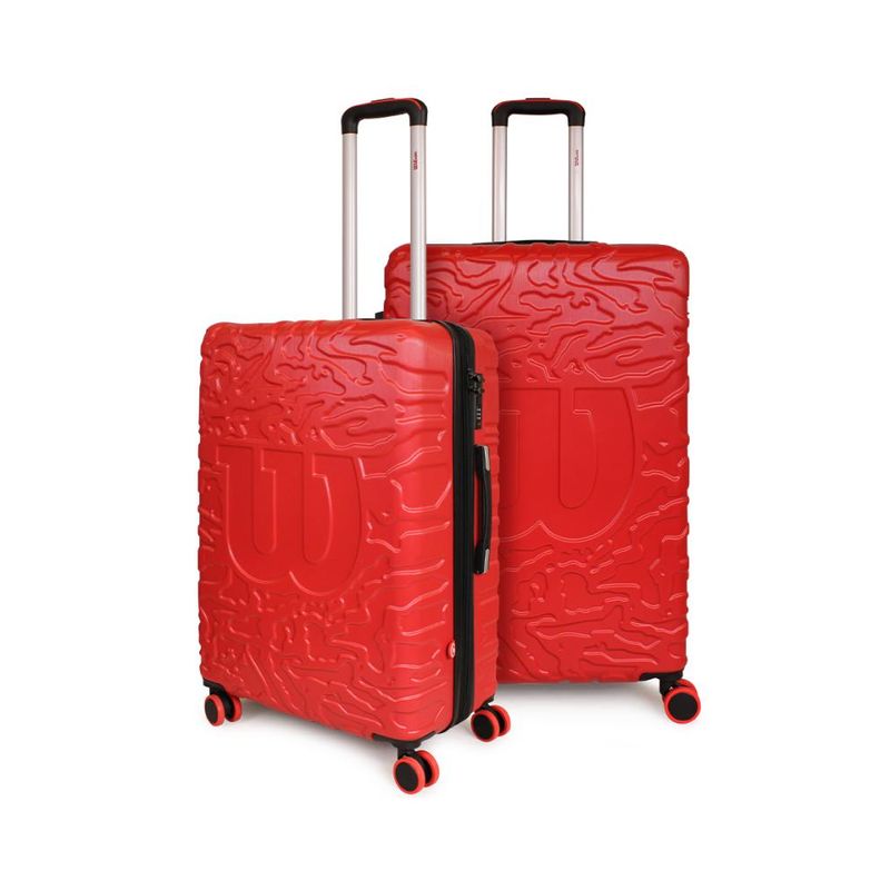 WILSON - Pack 2 maletas M+L mediana y grande roja Vermont WILSON