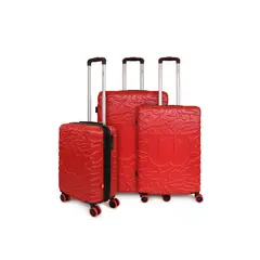 WILSON - Set 3 maletas S+M+L Vermont roja