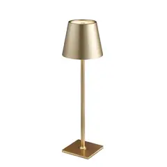 WANT - Lampara Cargable 35w 80lm Oro Ip20 LUZ NEUTRA