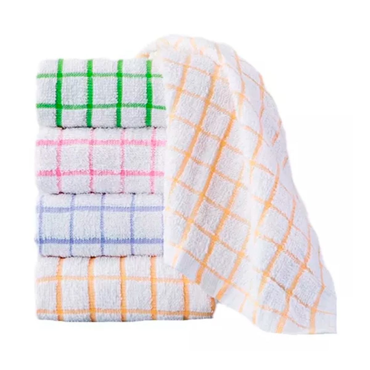 GENERICO - Set 12 Paños De Cocina 85g Variados