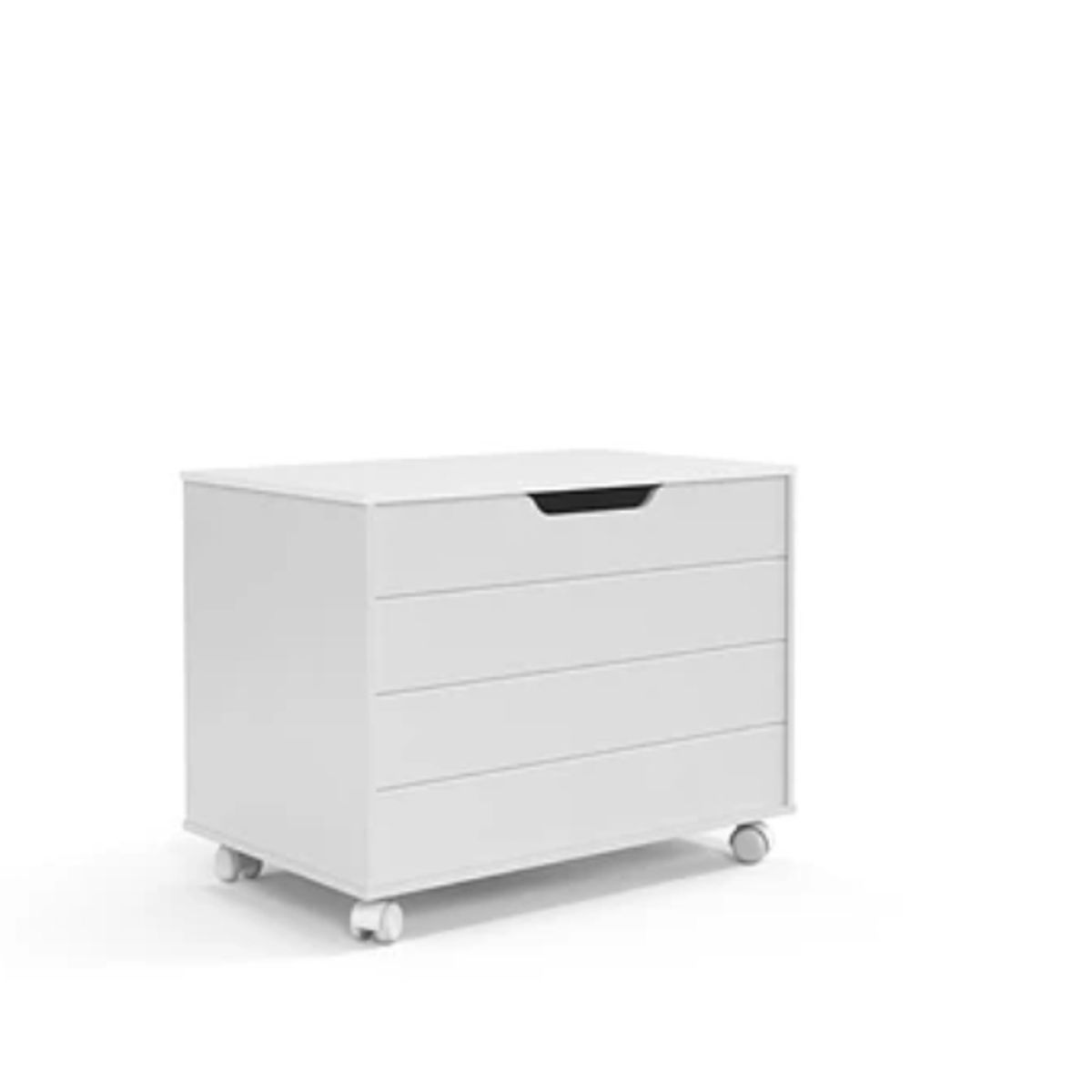 KIDSCOOL - BAUL INFANTIL DE MADERA BLANCO