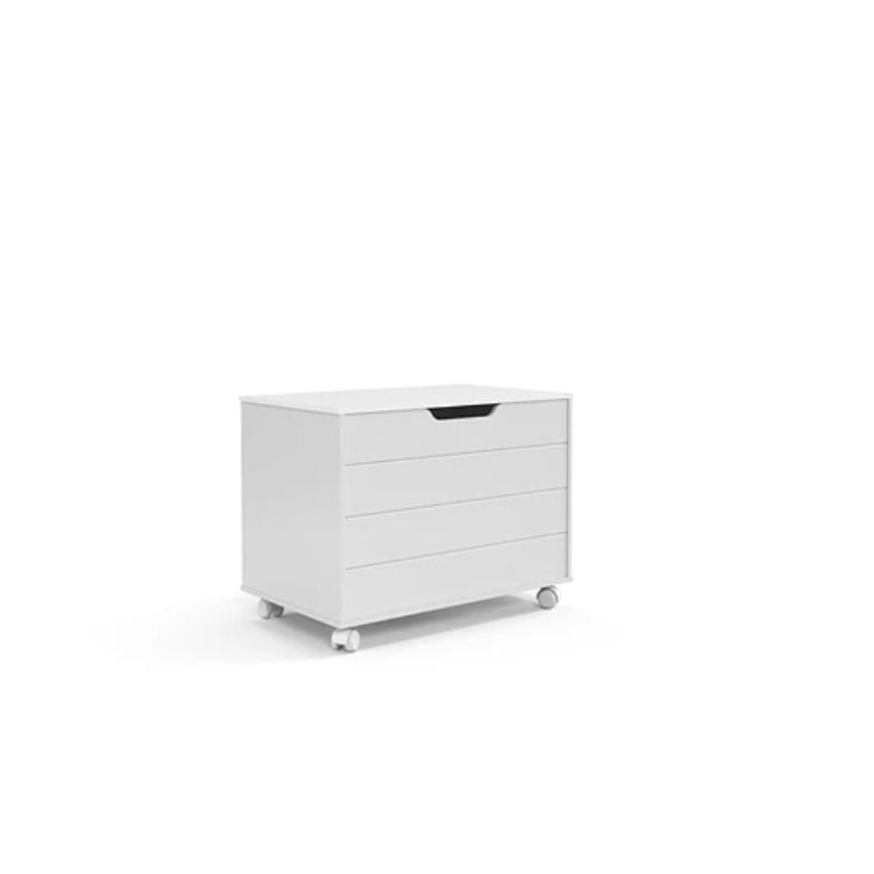 KIDSCOOL - BAUL INFANTIL DE MADERA BLANCO