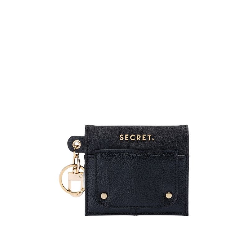SECRET - Billetera Secret Lourdes FW24 Negro XS