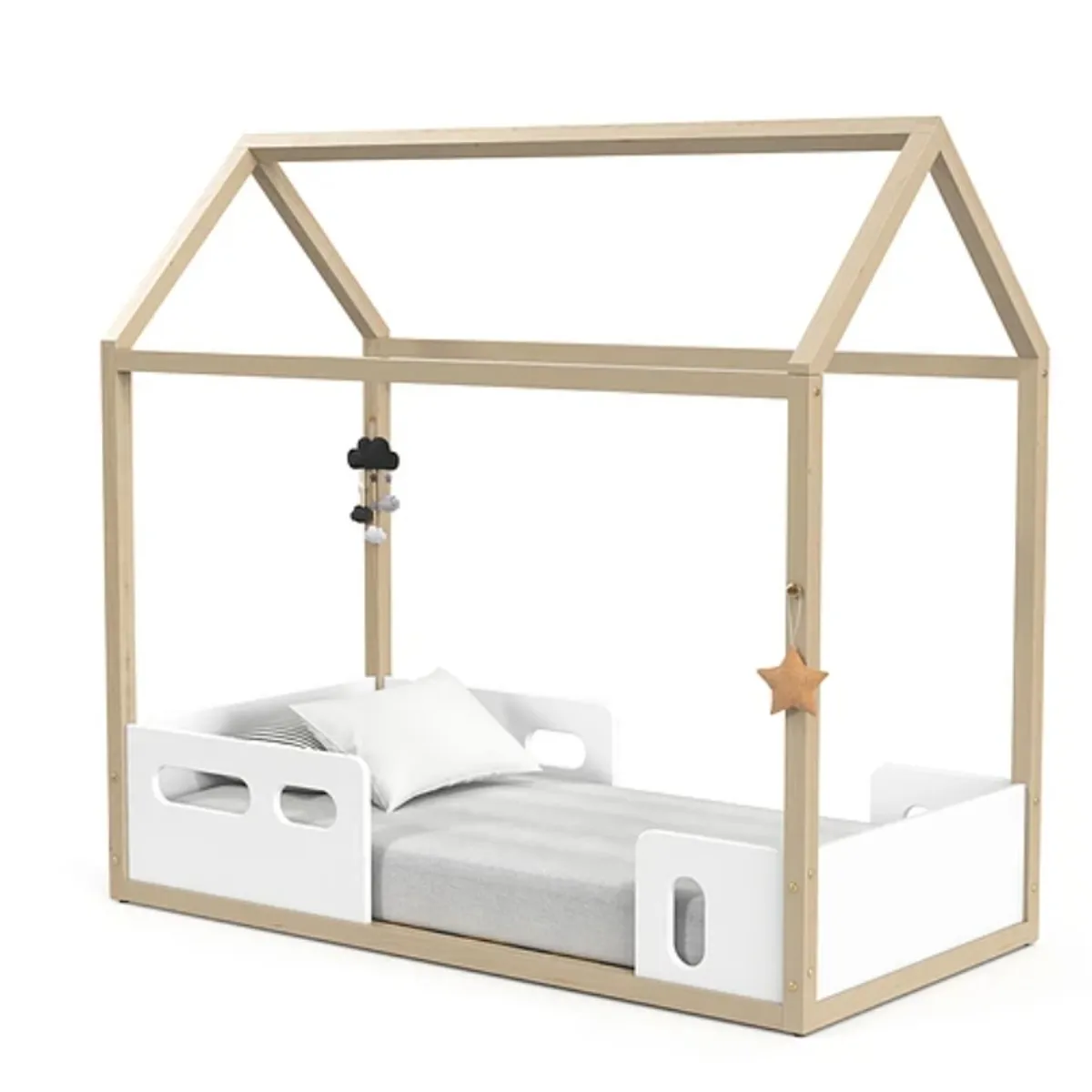 KIDSCOOL - Cama Casita Liv Blanca