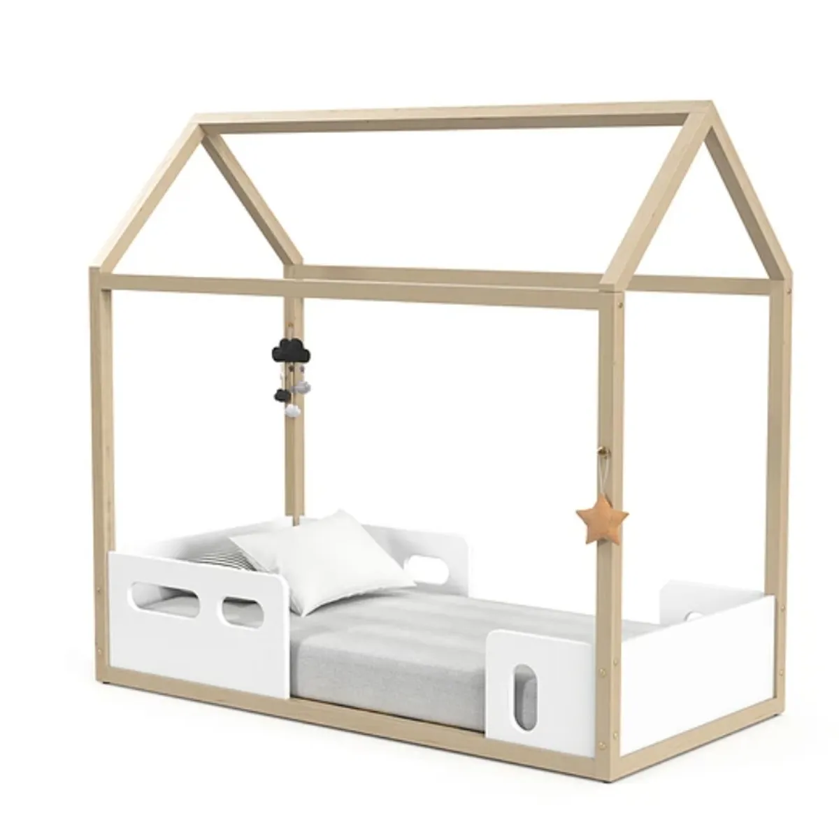 KIDSCOOL - Cama Casita Liv Blanca