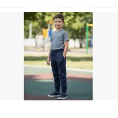 AGW - Pack 2 Pantalones Buzo Niño Azul Marino