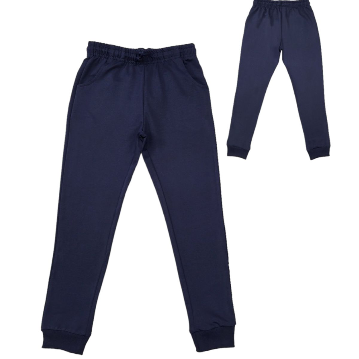 AGW - Pack 2 Pantalones Buzo Niño Azul Marino