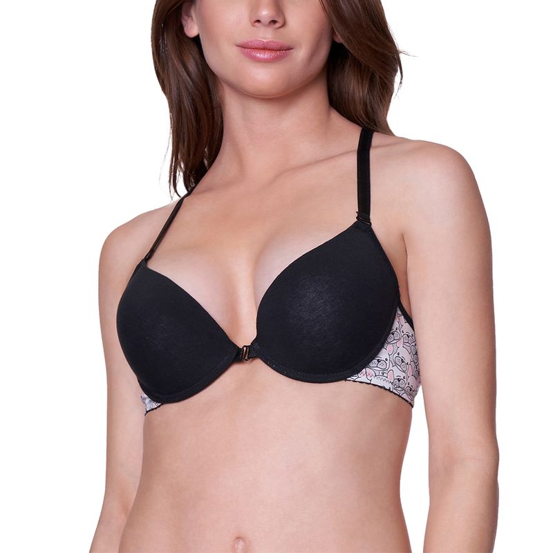 BAZIANI - Sostén Algodon Push Up 3892