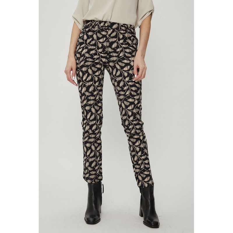 MA GRIFFE - Pantalon Negro Mujer Magriffe