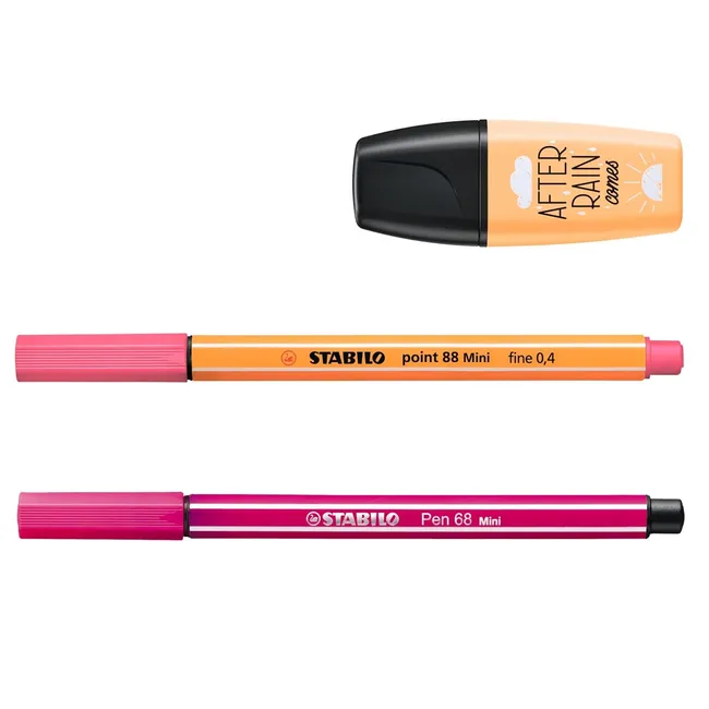 STABILO - Set Stabilo 18 Destacadores Y Lapices Tiralineas Point Boss