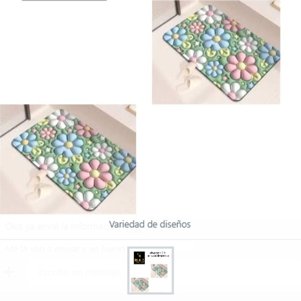 GENERICO - Alfombras 3 D Variedad De Diseños