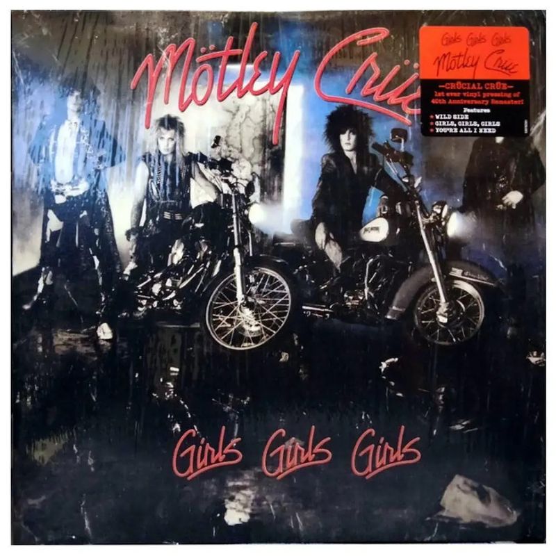 GENERICO - Mötley Crüe - Girls Girls Girls - Vinilo