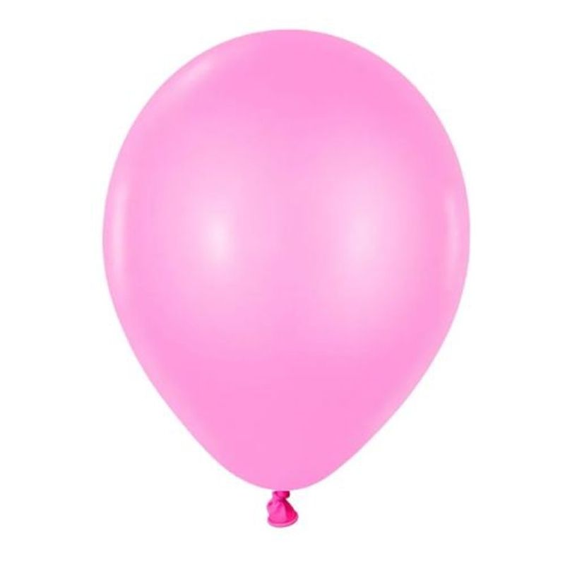 GENERICO - Globos Latex N9 Color Rosa 50 Pcs