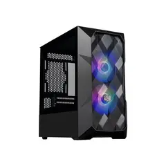 COOLER MASTER - Gabinete TD300 MESH Mini Tower ARGB Negro