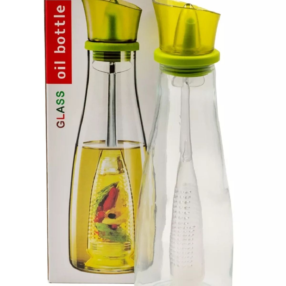 OEM - Botella Dosificador Para Aceite De Oliva Con Colador 500 Ml