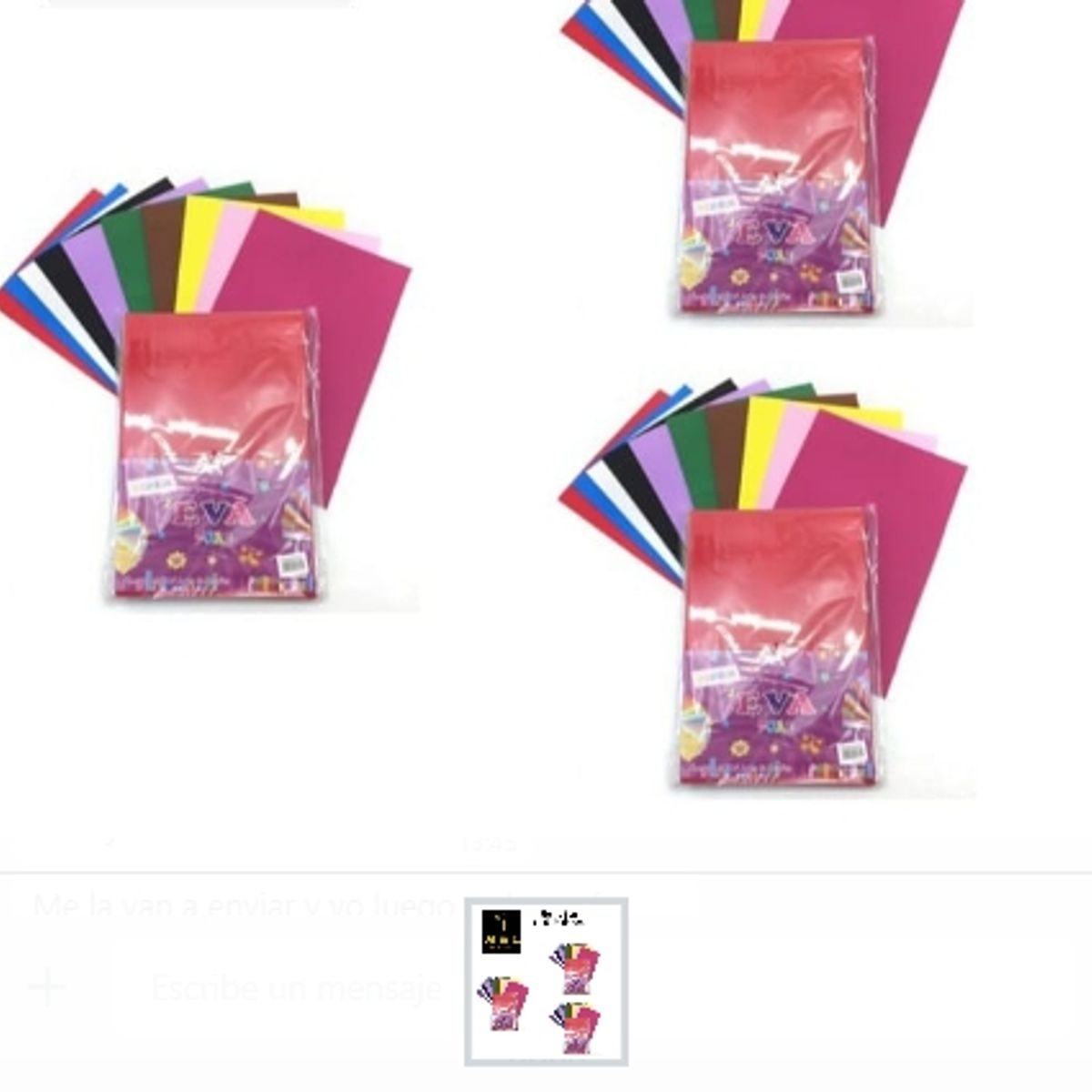 GENERICO - Goma Eva Set 10 Unidades Para La Cocina