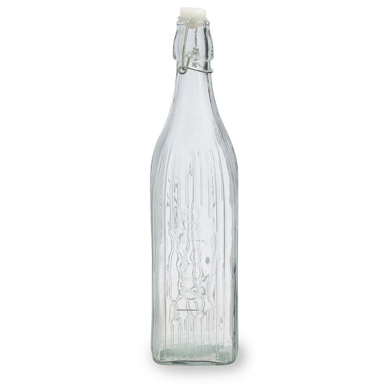 OEM - Botella Reutilizable De Vidrio 1 Litro