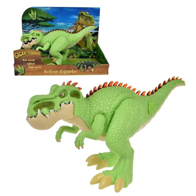ANSALDO - Dinosaurio Giganto De 36 Cm Con Sonido Gigantosaurio