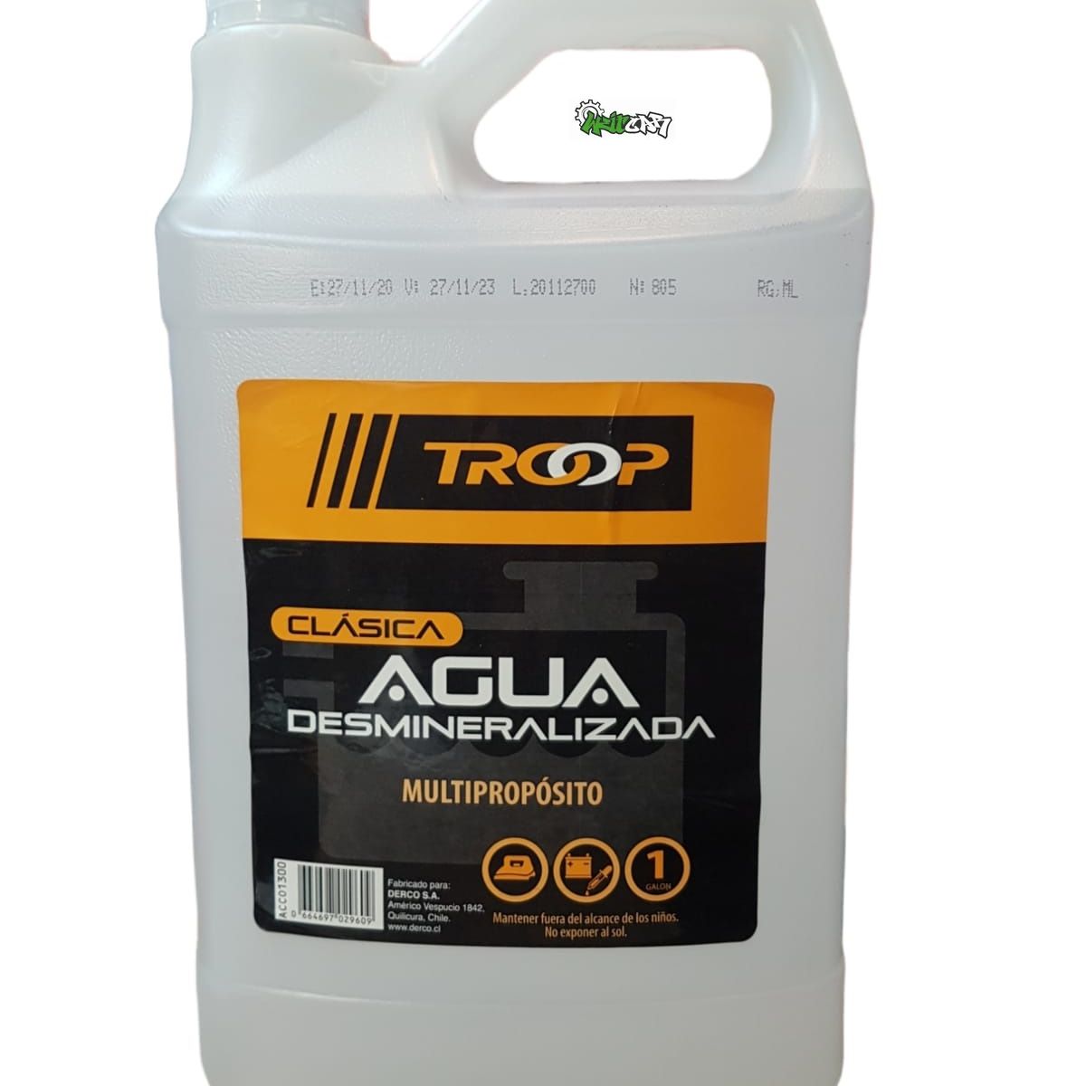 GENERICO - CLASICA AGUA DESMINERALIZADA TROOP MULTIPROPOSITO