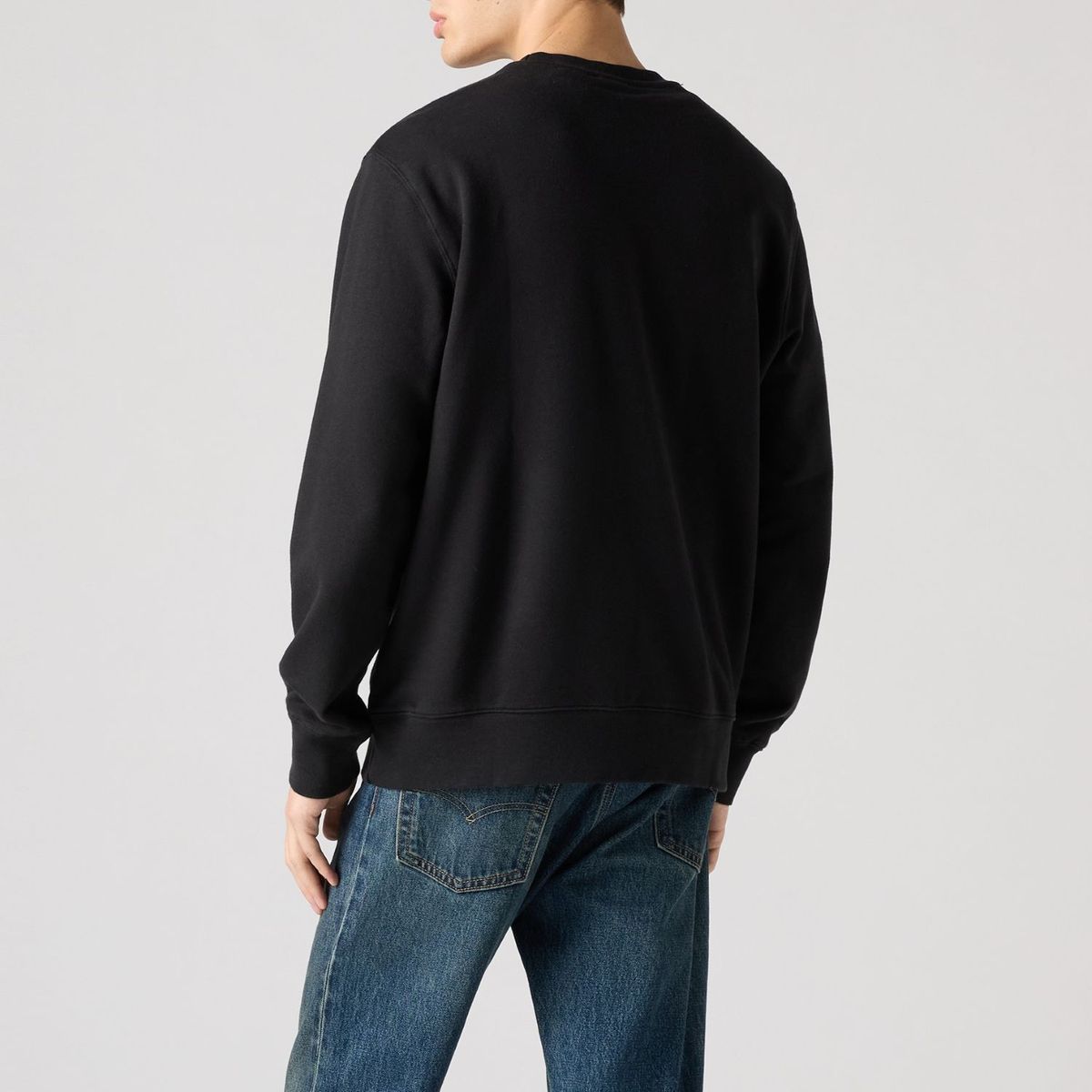 LEVIS - Polerón Hombre Regular Fit Negro Levis