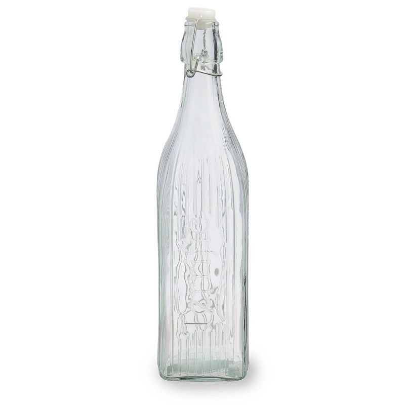 OEM - Botella Reutilizable De Vidrio 1 Litro
