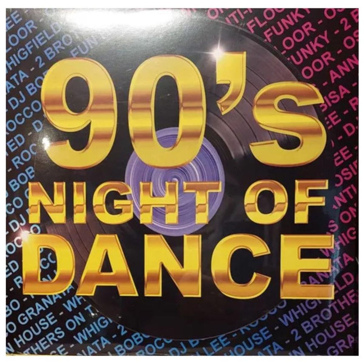 HITWAY MUSIC - 90'S NIGHT OF DANCE - VARIOS ARTISTAS - VINILO HITWAY MUSIC