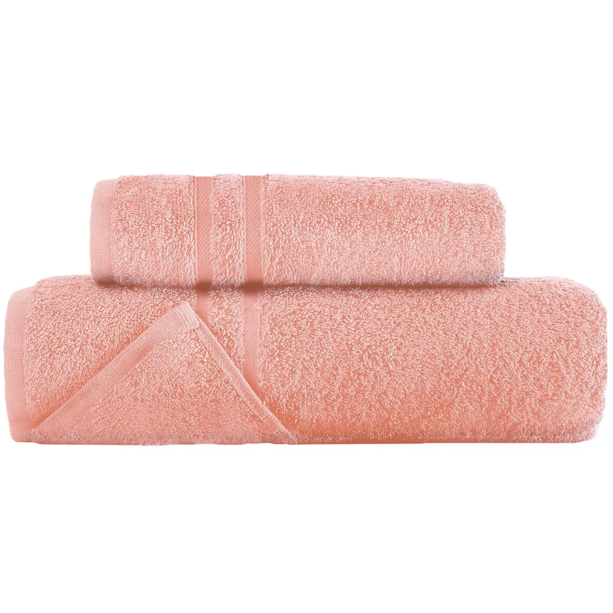 ROSEWOOD - Toallas Baño Premium Set 2 100% Algodón Rosewood Lujo - Rosa