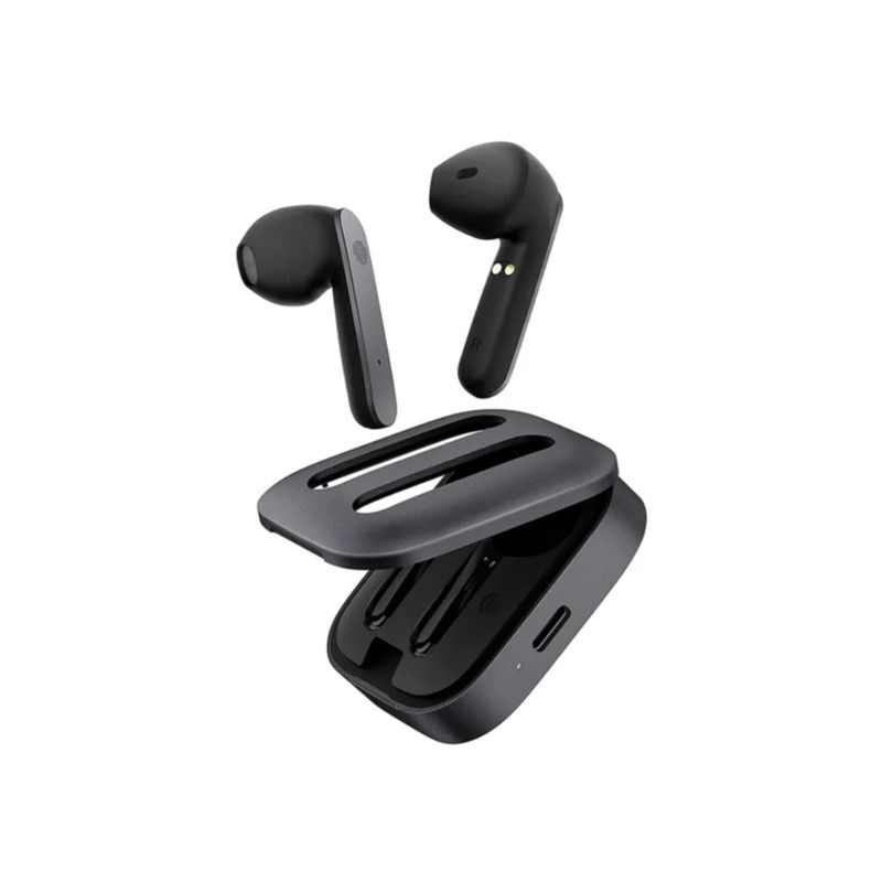 GENERICO - Audifonos Bluetooth Blu Aria Pod GRY-01 USB C color Gris GENERICO