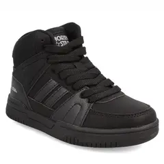 NORTH STAR - Zapatilla Niño Hem Negro Con Caña